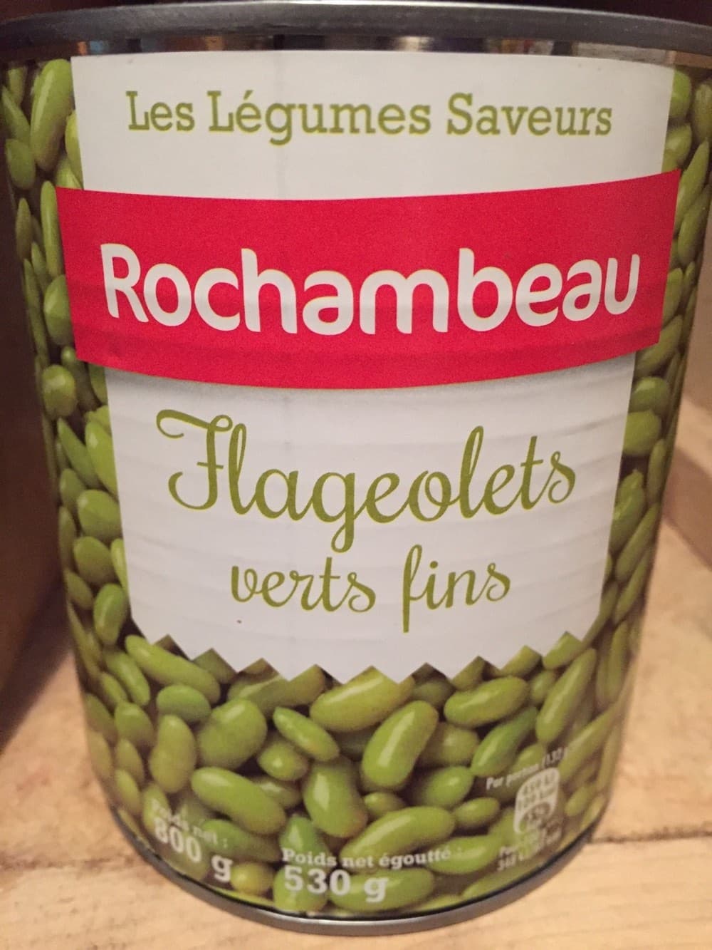 Rochambeau Flageolets Verts Fins packshot