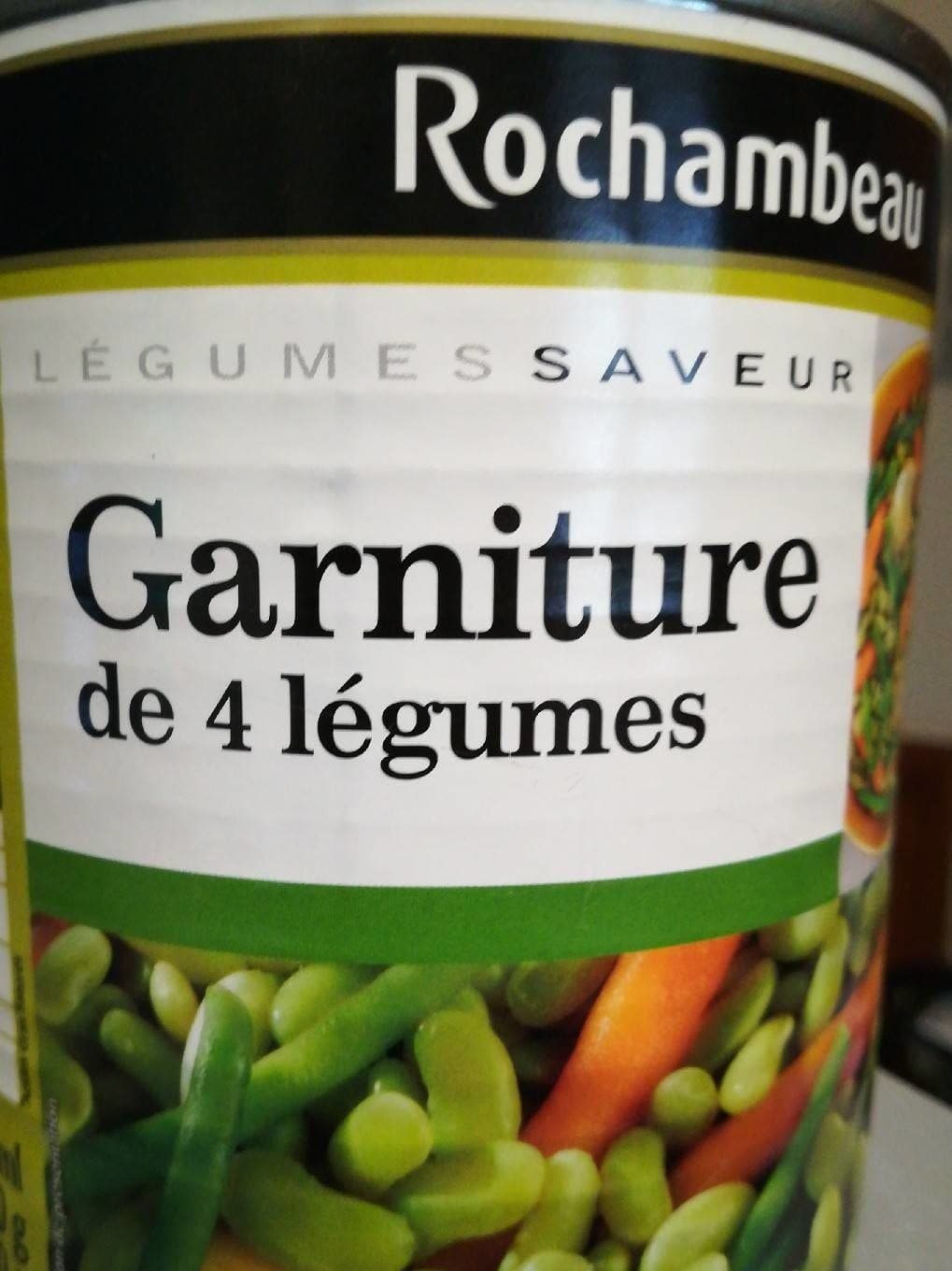 Rochambeau Garniture de 4 légumes packshot