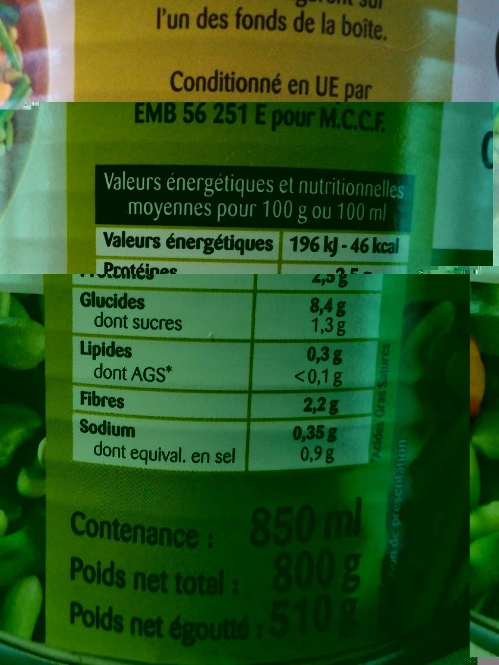 Rochambeau Garniture de 4 légumes packshot