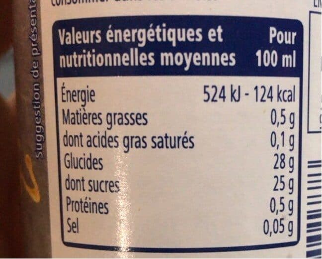 Horeca Vinaigre et purée de fruits de la passion packshot