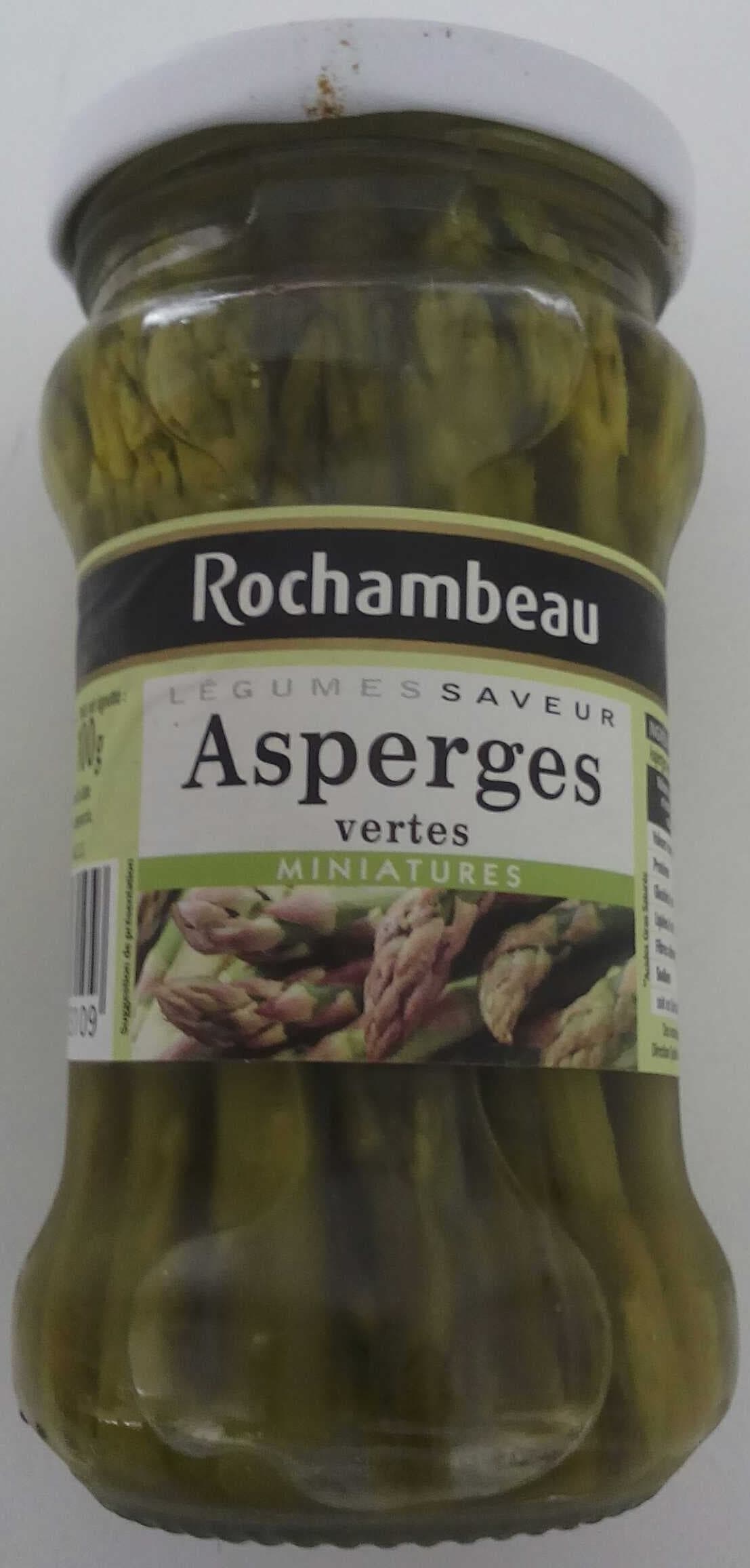 Rochambeau Asperges vertes miniatures packshot