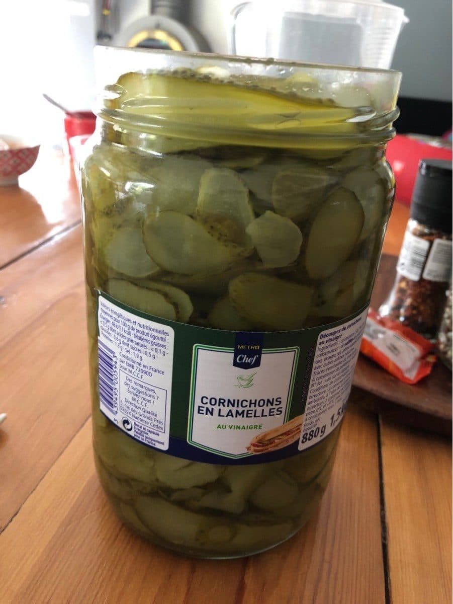 Metro Chef Cornichons en lamelles packshot