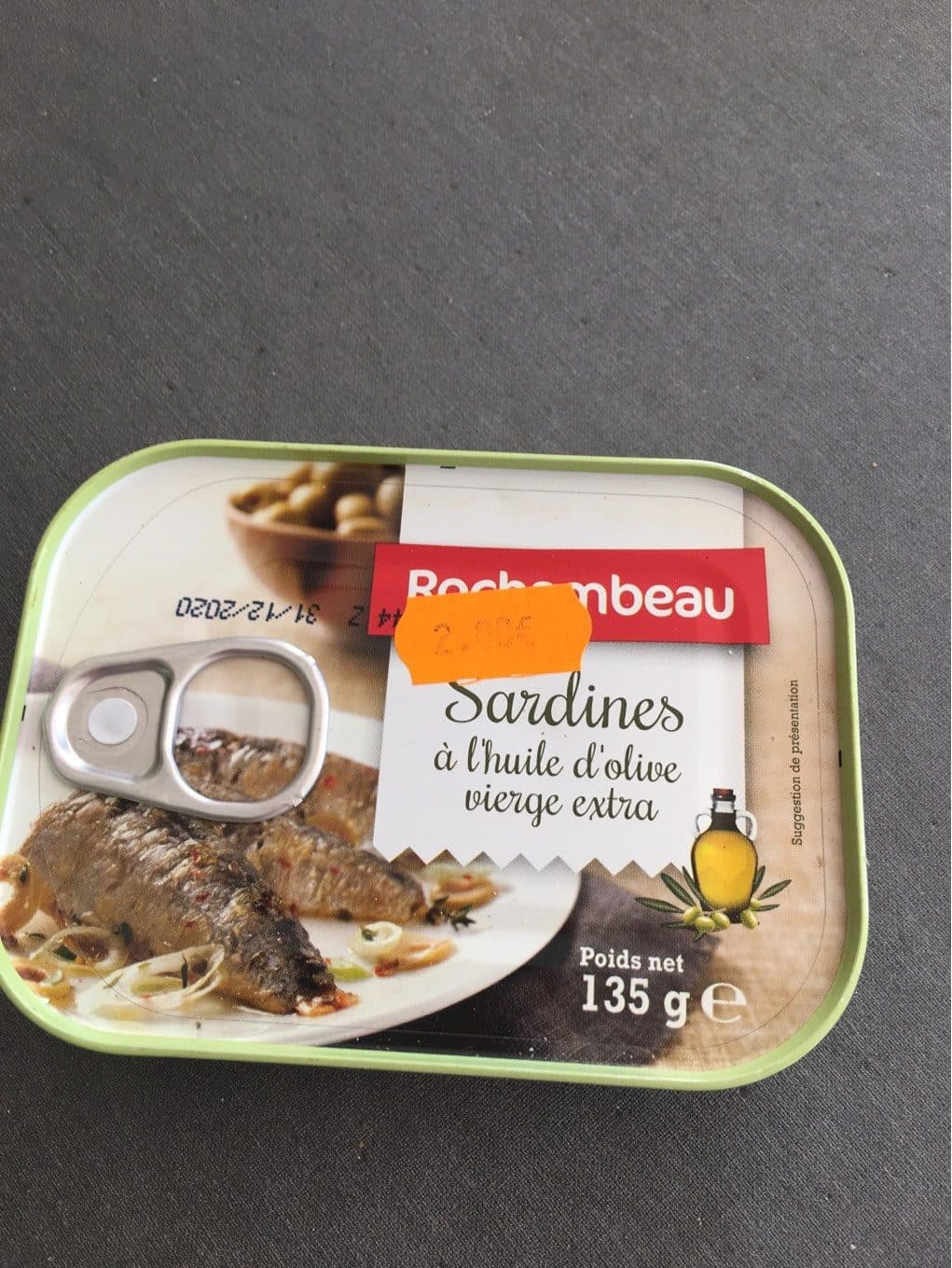 Rochambeau Sardines packshot
