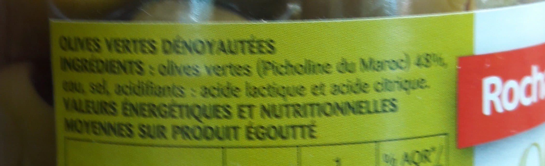 Rochambeau Olives vertes Rochambeau packshot