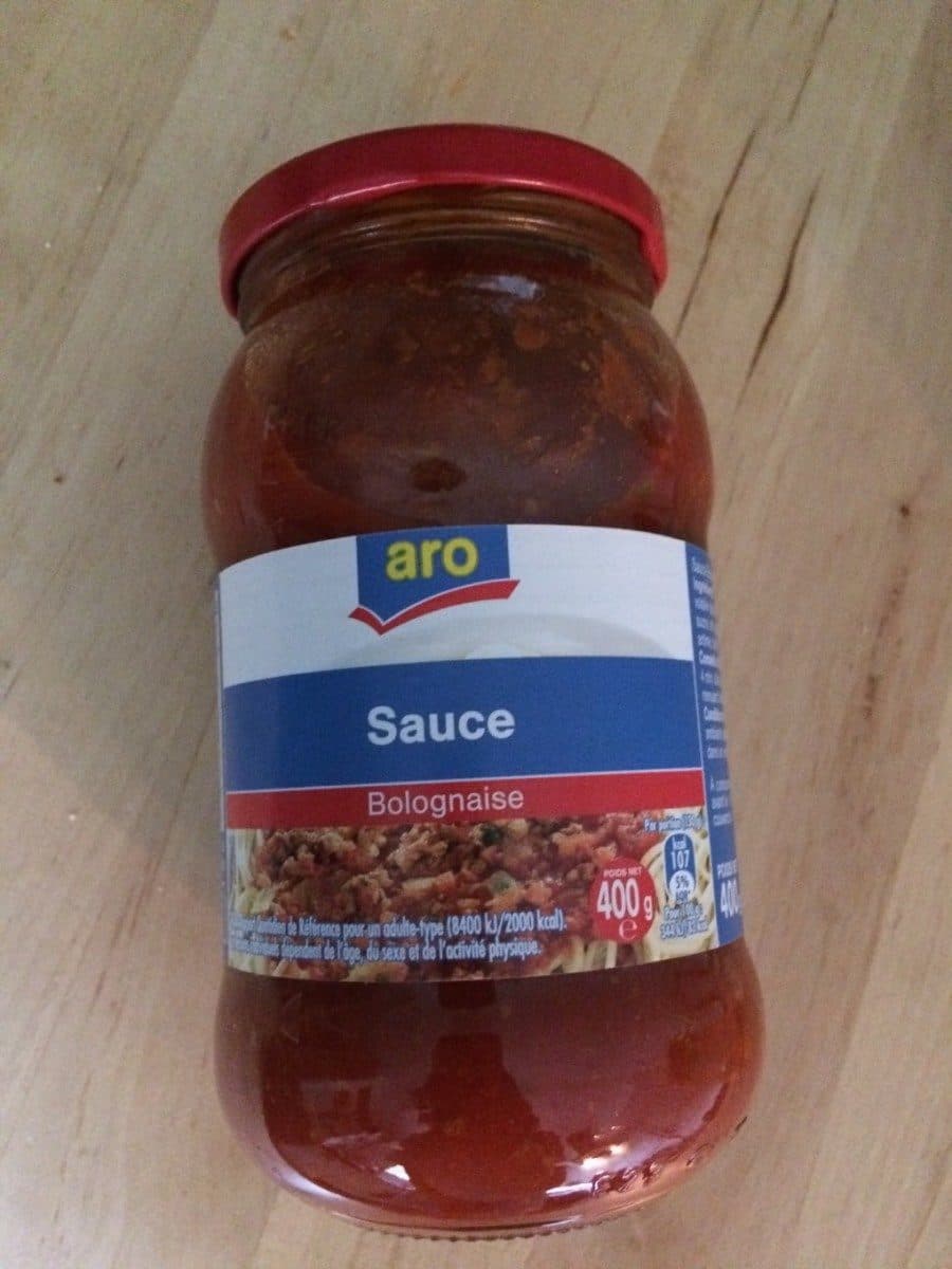 Aro Sauce bolognaise packshot