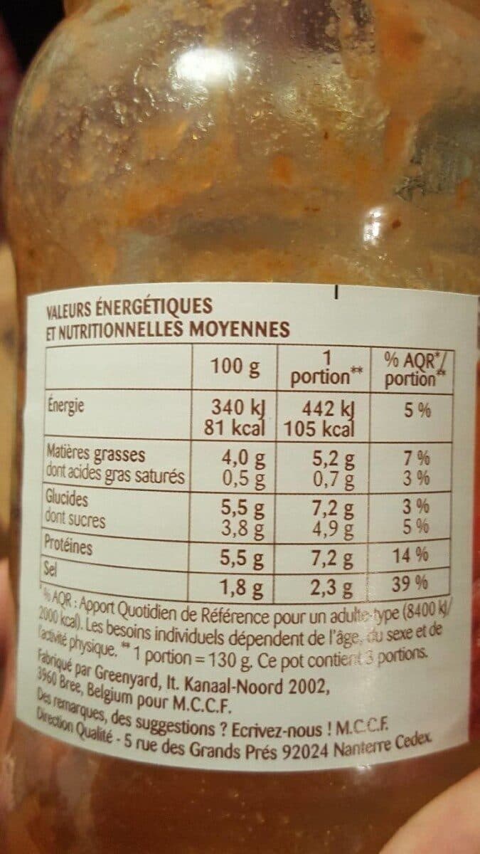 Rochambeau Sauce bolognaise packshot