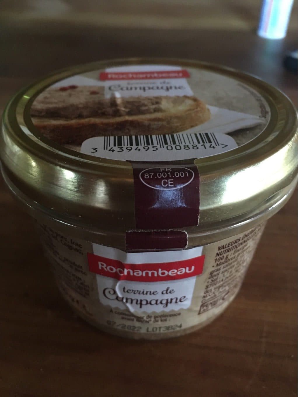 Rochambeau Terrine de campagne packshot