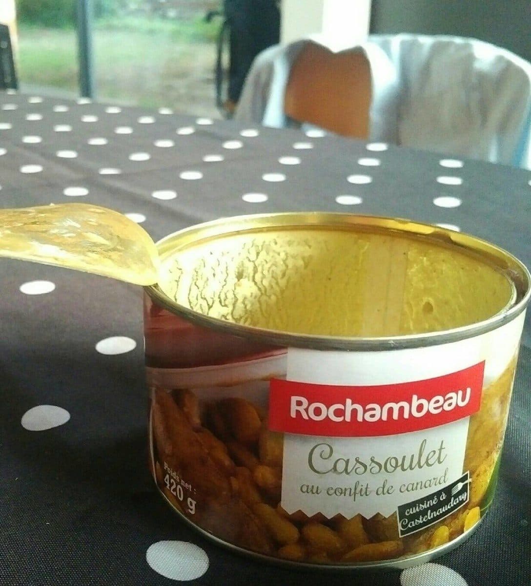 Rochambeau Cassoulet au confit de canard packshot