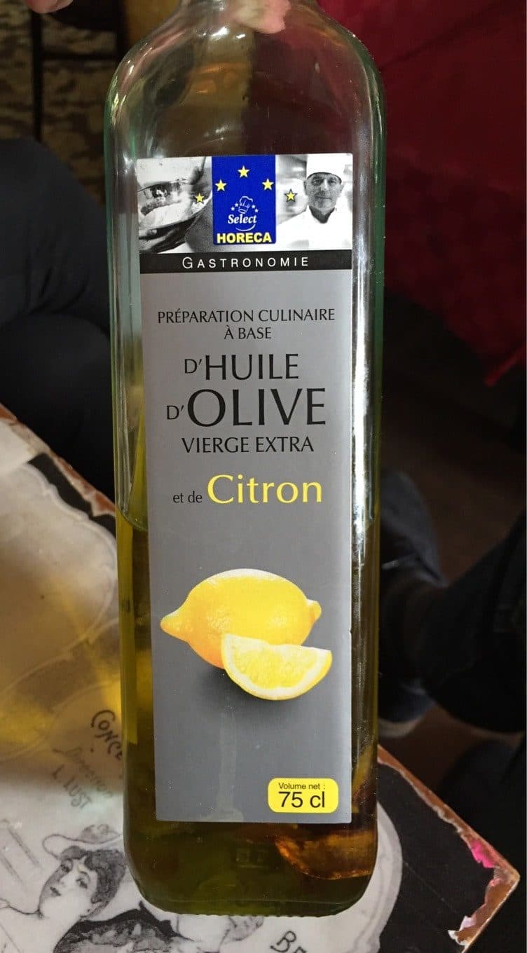 Horeca Préparation culinaire à base d'huile d'olive packshot