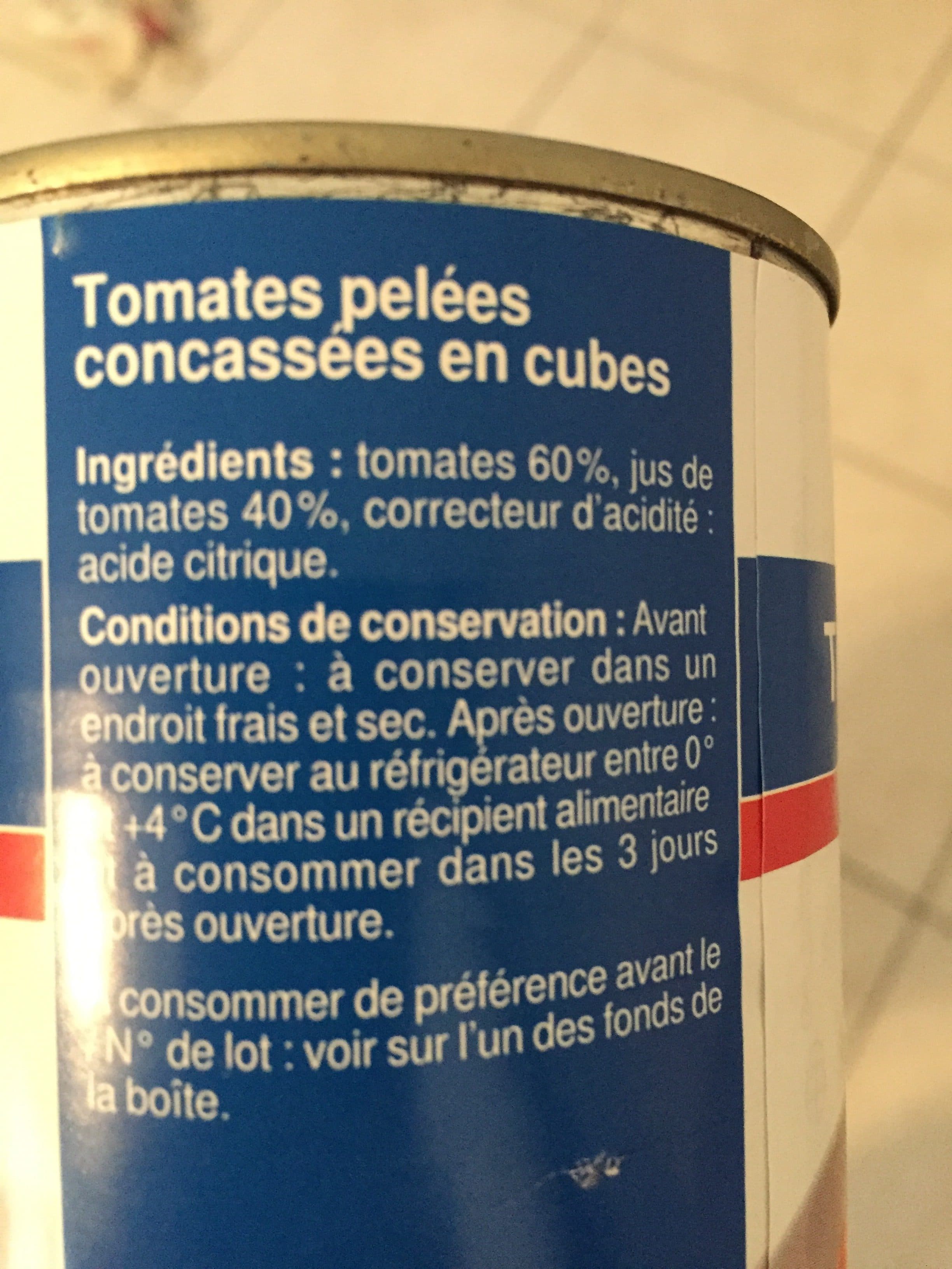 Aro Tomates pelees packshot
