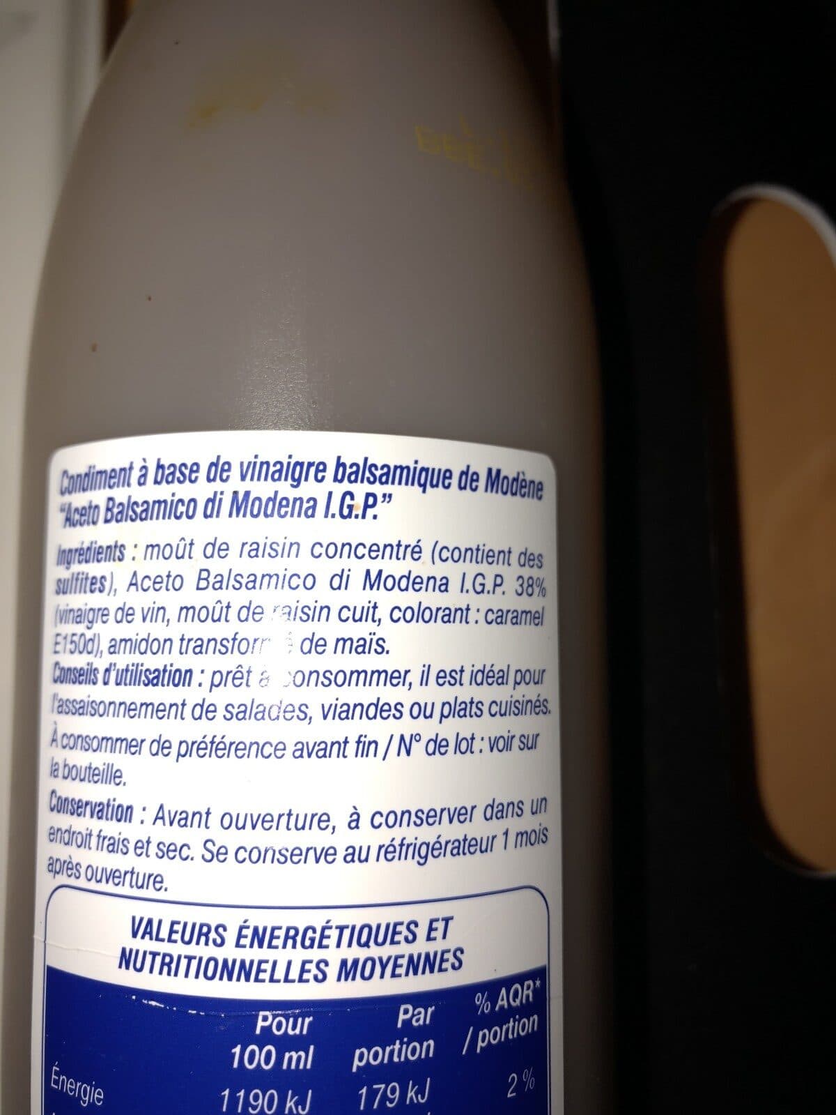 Horeca Creme de vinaigre balsamique de modene packshot