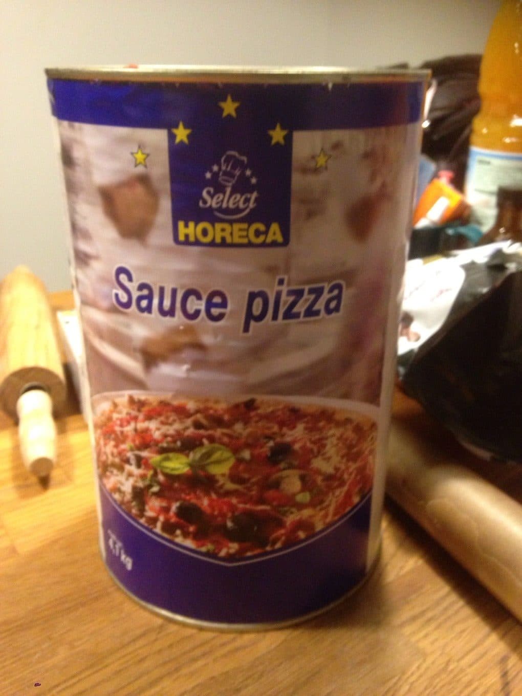 Horeca Sauce pizza packshot