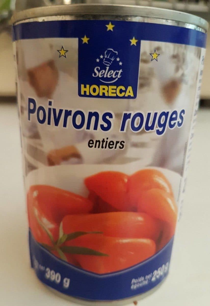 Horeca Poivrons rouges entiers packshot