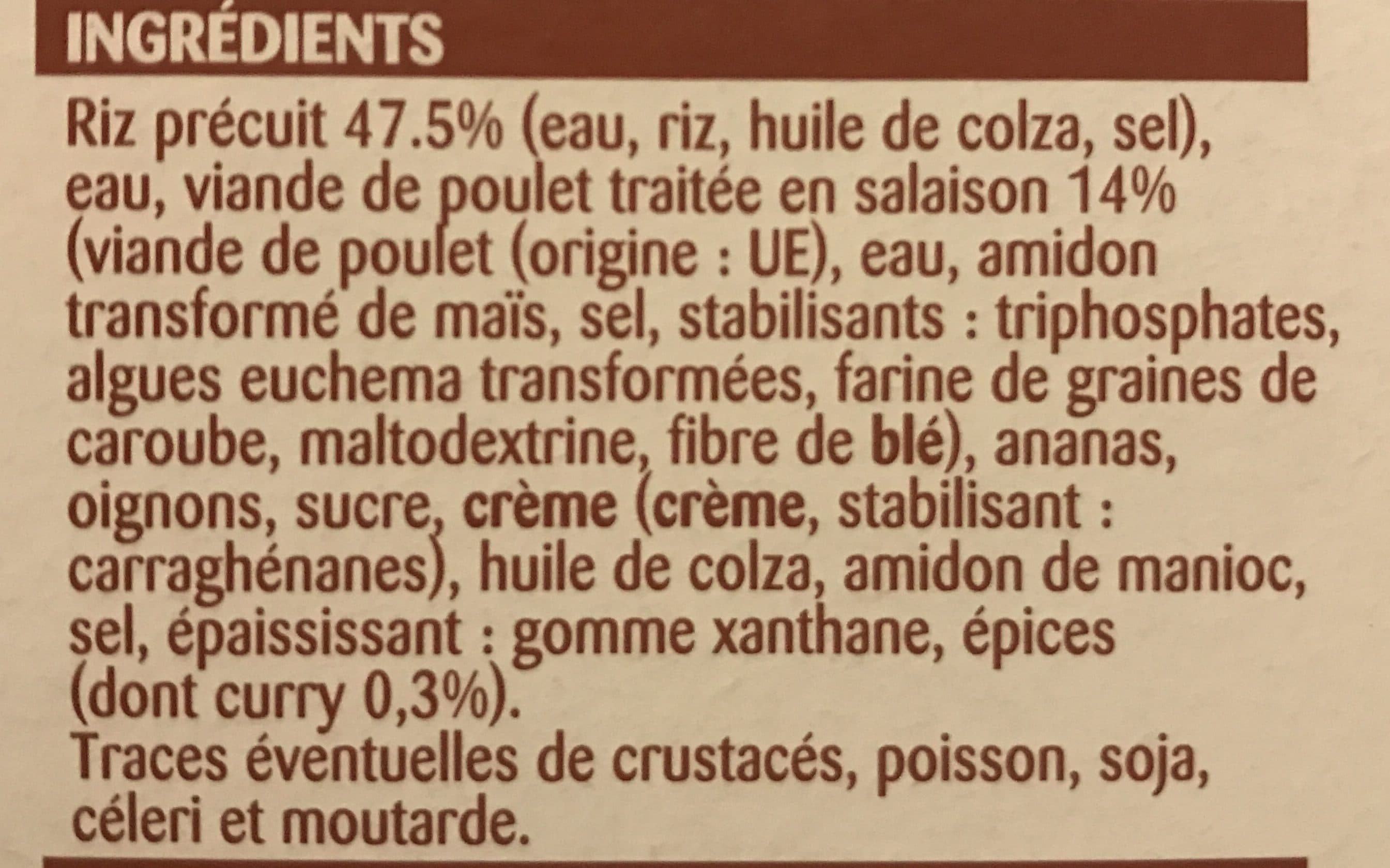 Rochambeau Poulet Créole Accompagné De Son Riz packshot