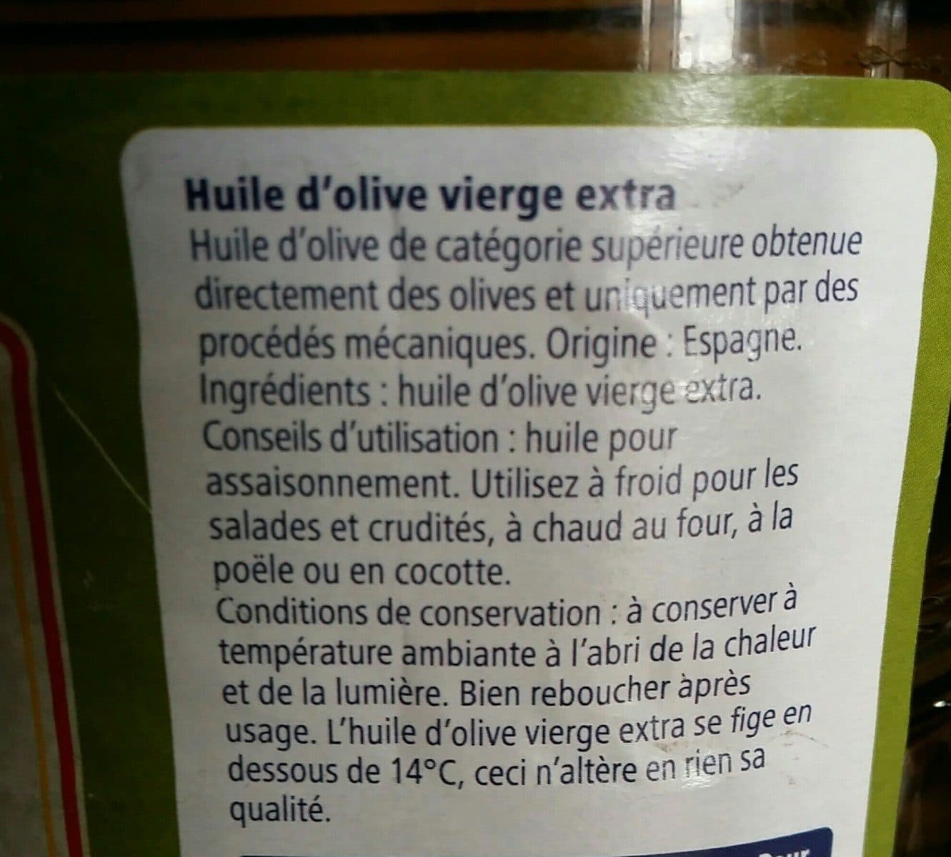 Metro Huile olive packshot