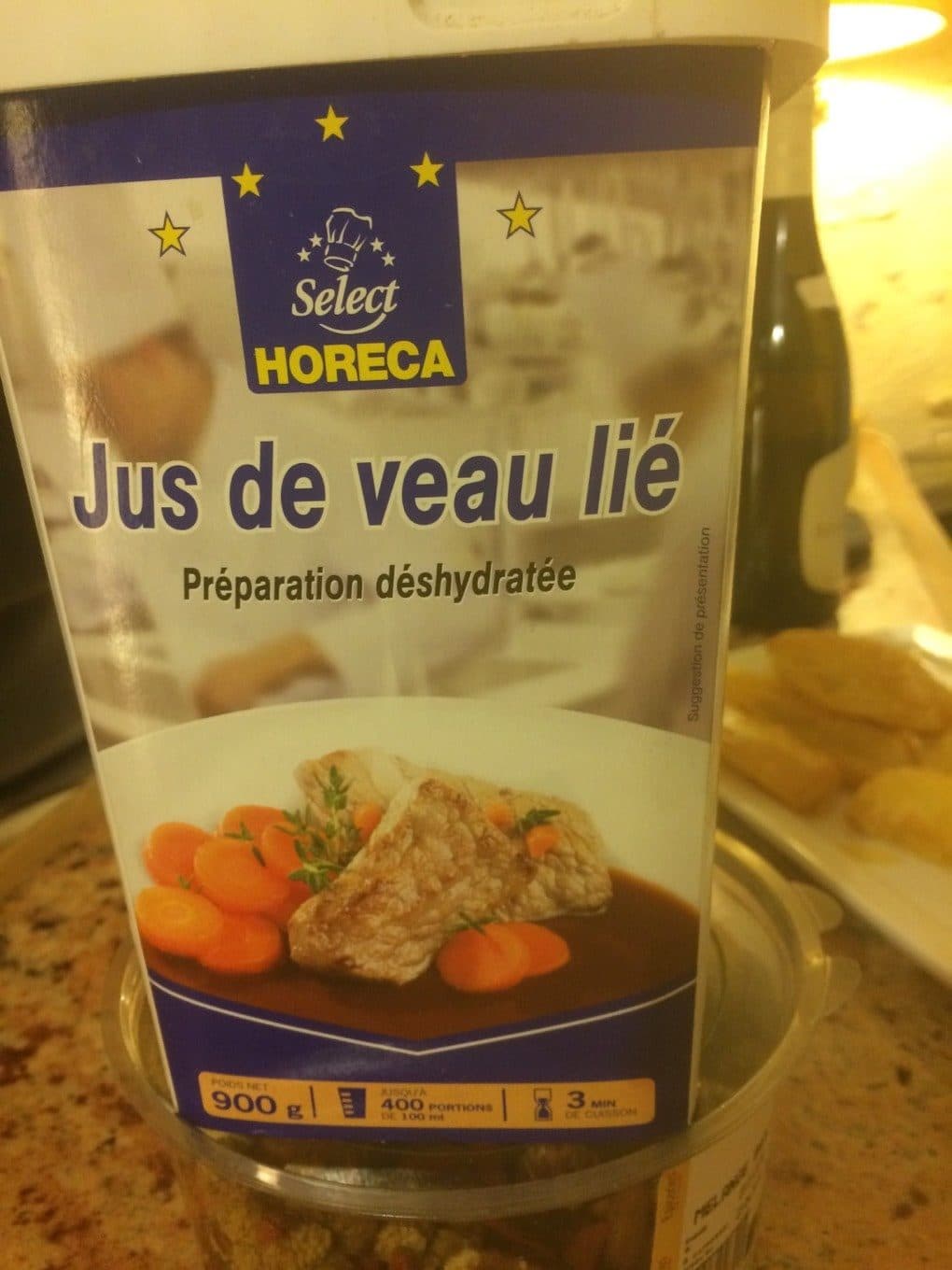Horeca Jus de veau lié packshot
