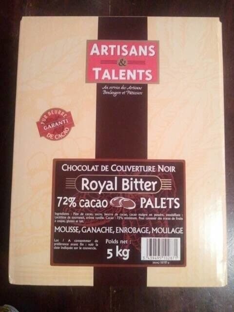 Open Food Facts Chocolat De Couverture Noir packshot