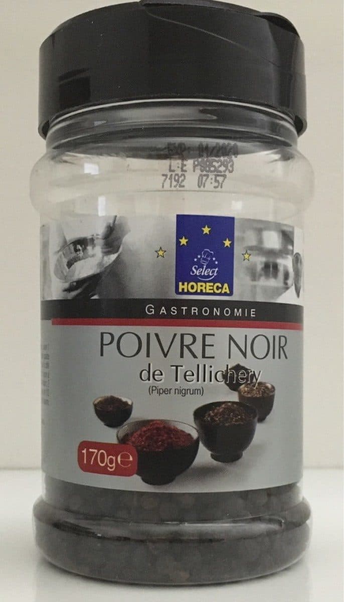 Horeca Poivre noir de tellichery packshot