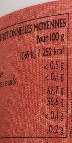 Artisans & Talents Nappage rouge aromatisé packshot