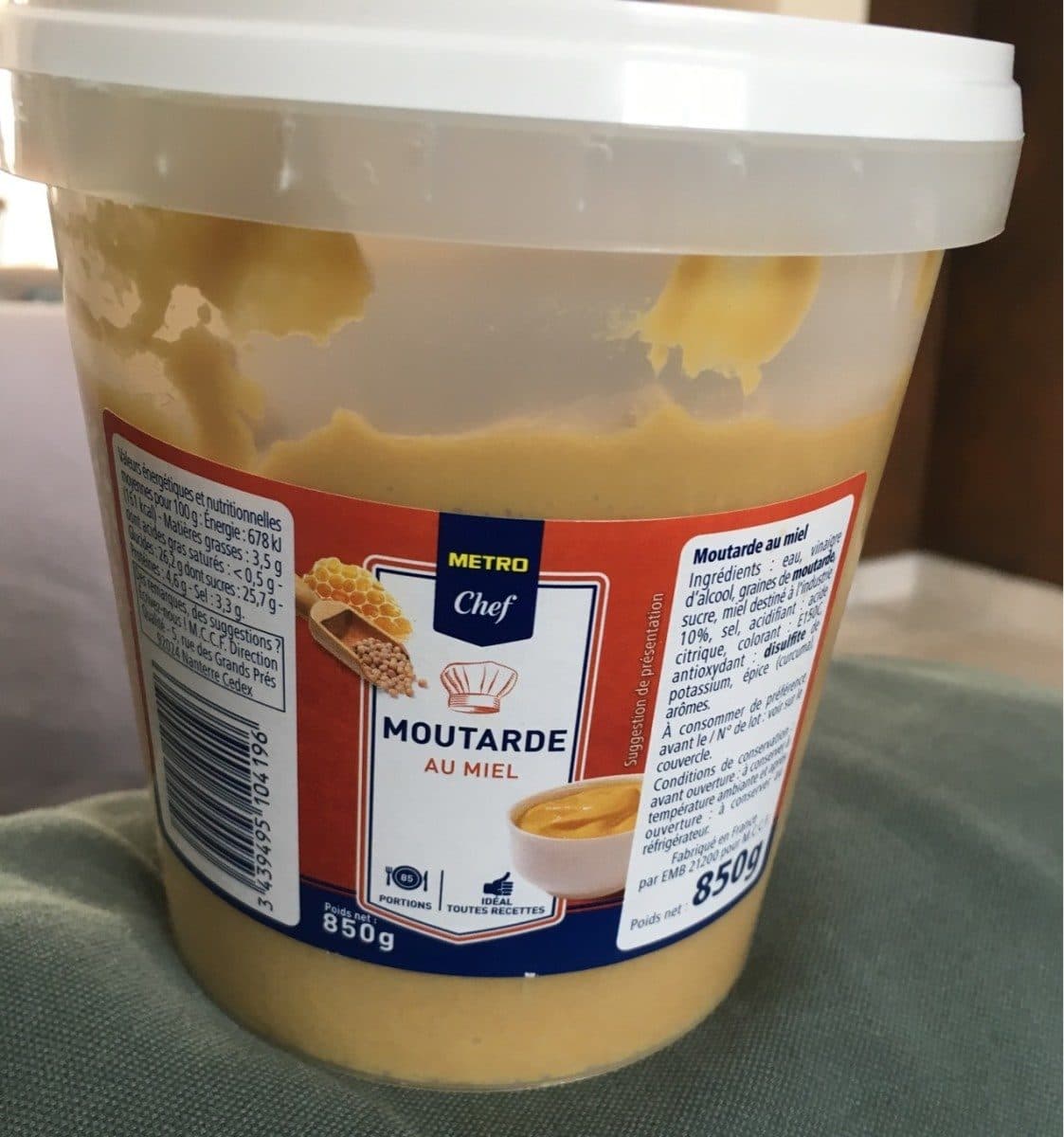 Metro Moutarde au miel packshot