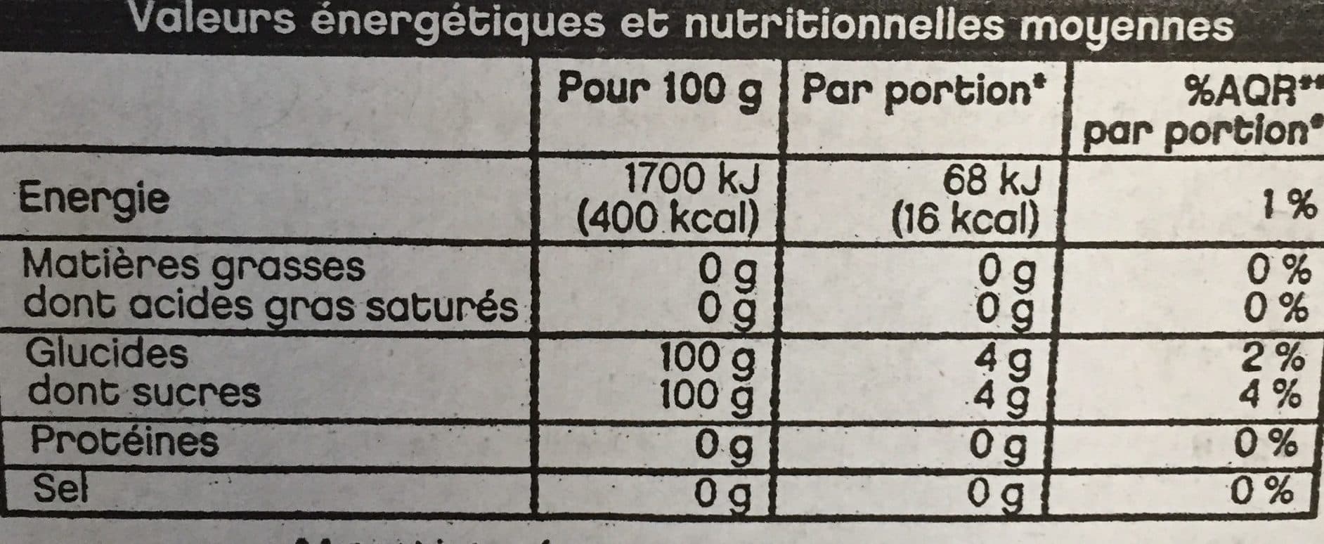 Gilbert 500 buchettes 4g sucre en poudre packshot
