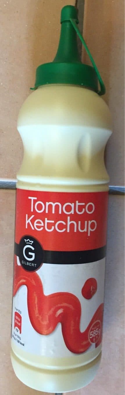 Gilbert Tomato ketchup packshot