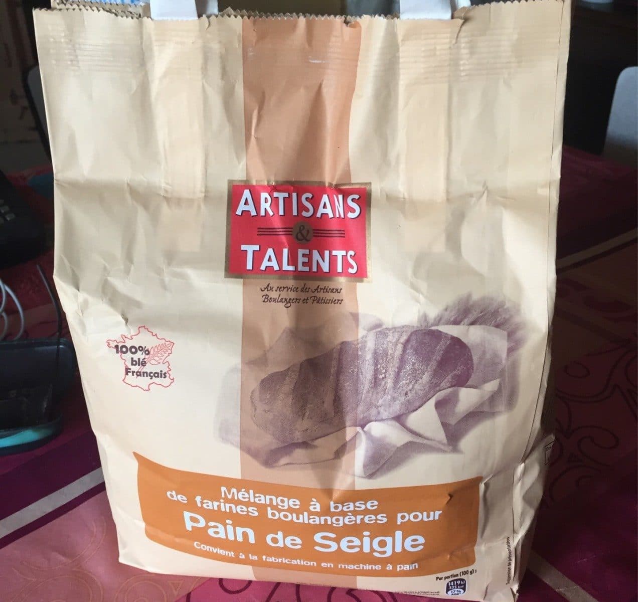 Artisans & Talents Melange Pain de Seigle packshot