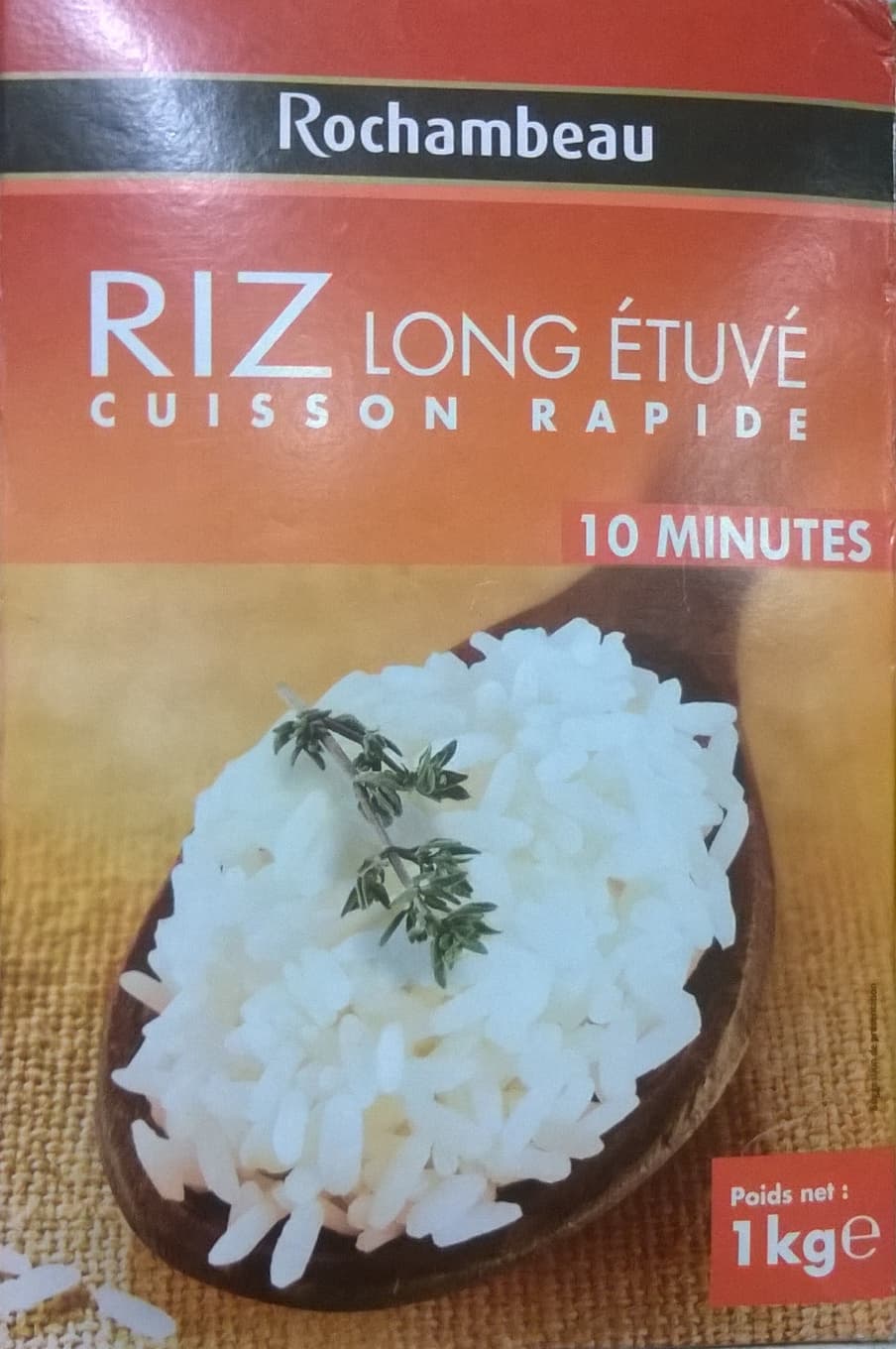 Rochambeau Riz long étuvé cuisson rapide packshot