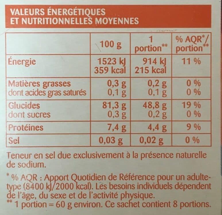 Rochambeau Riz long étuvé packshot