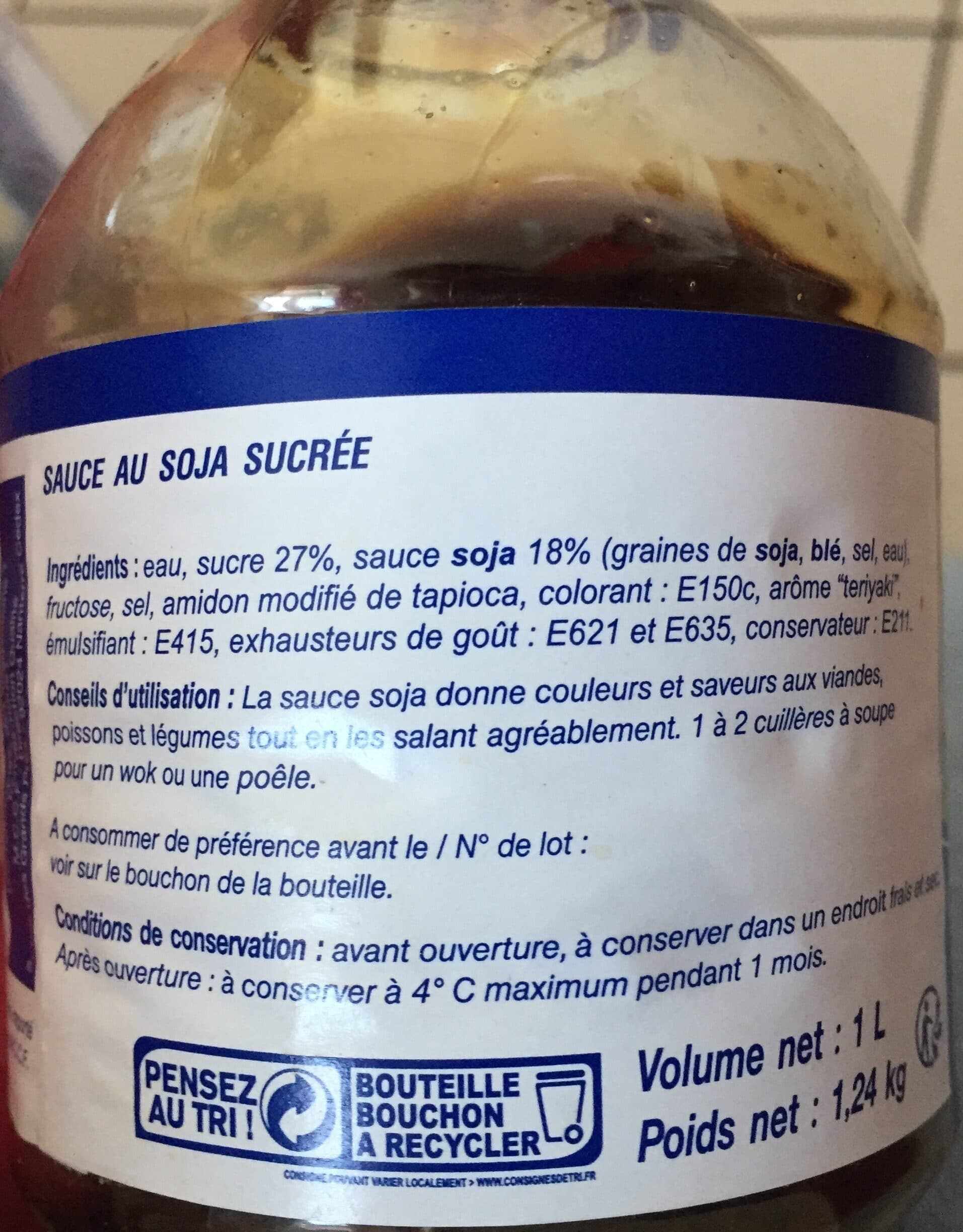 Horeca Sauce soja sucrée packshot