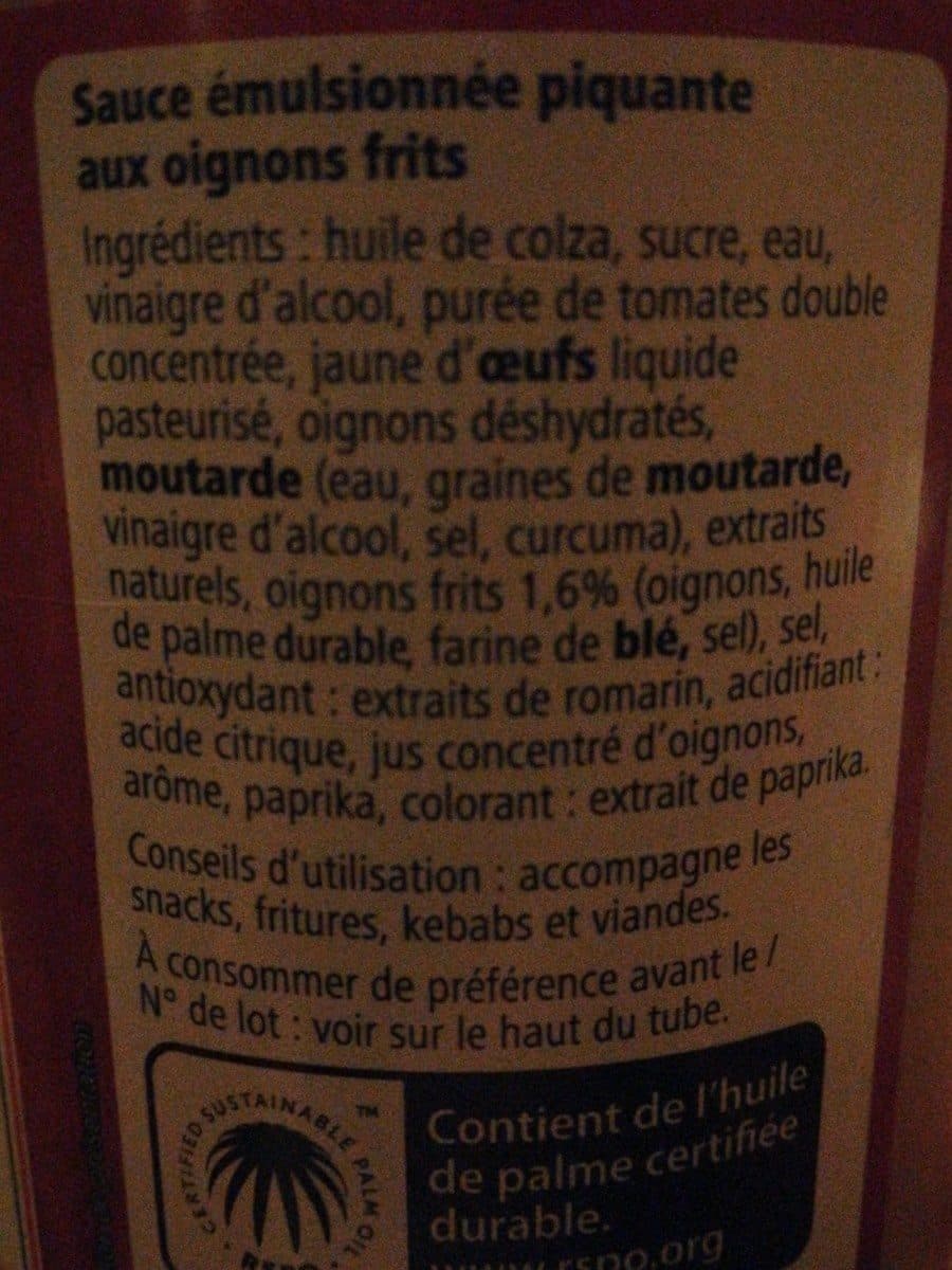 Metro Sauce algerienne packshot