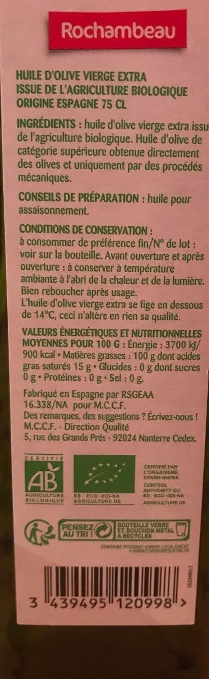 Rochambeau 3439495120998 packshot