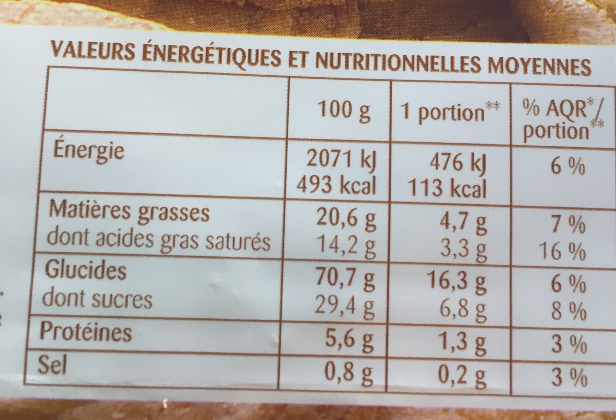 Rochambeau 16 Galette Bretonne packshot