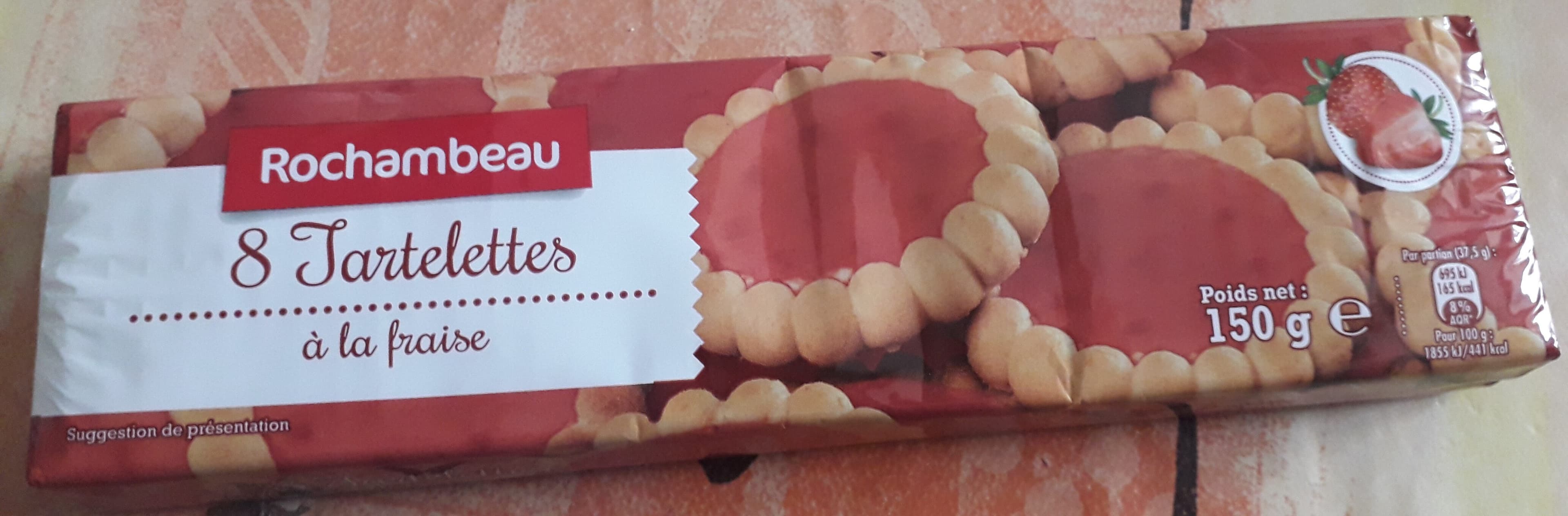 Rochambeau Tartelettes fraise packshot