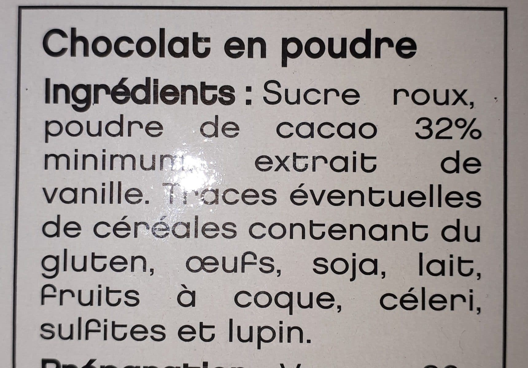 Gilbert Chocolat en poudre packshot