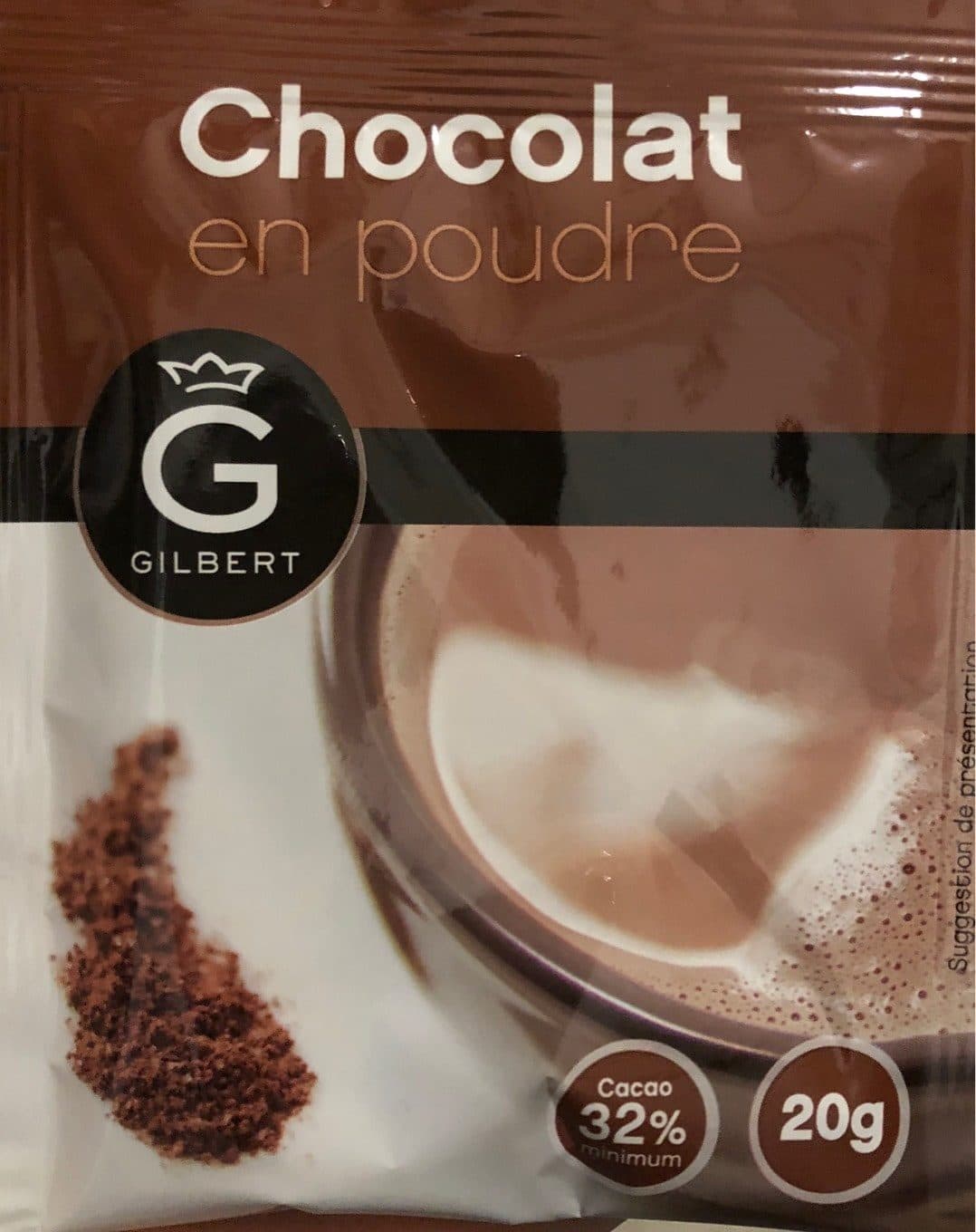 Gilbert Pro: Chocolat En Poudre Gilbert à Diluer Dans Du Lait -100 Sachets packshot