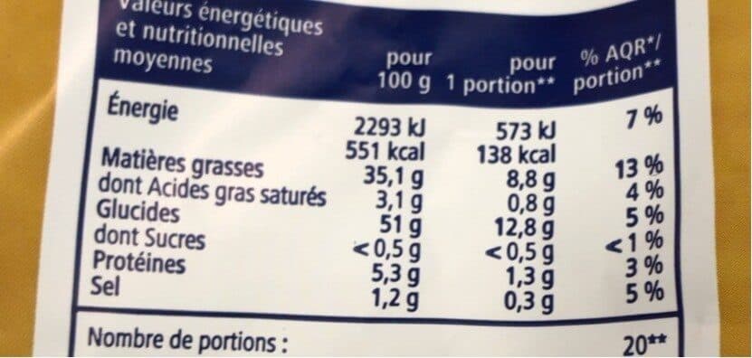 Horeca Chips nature packshot