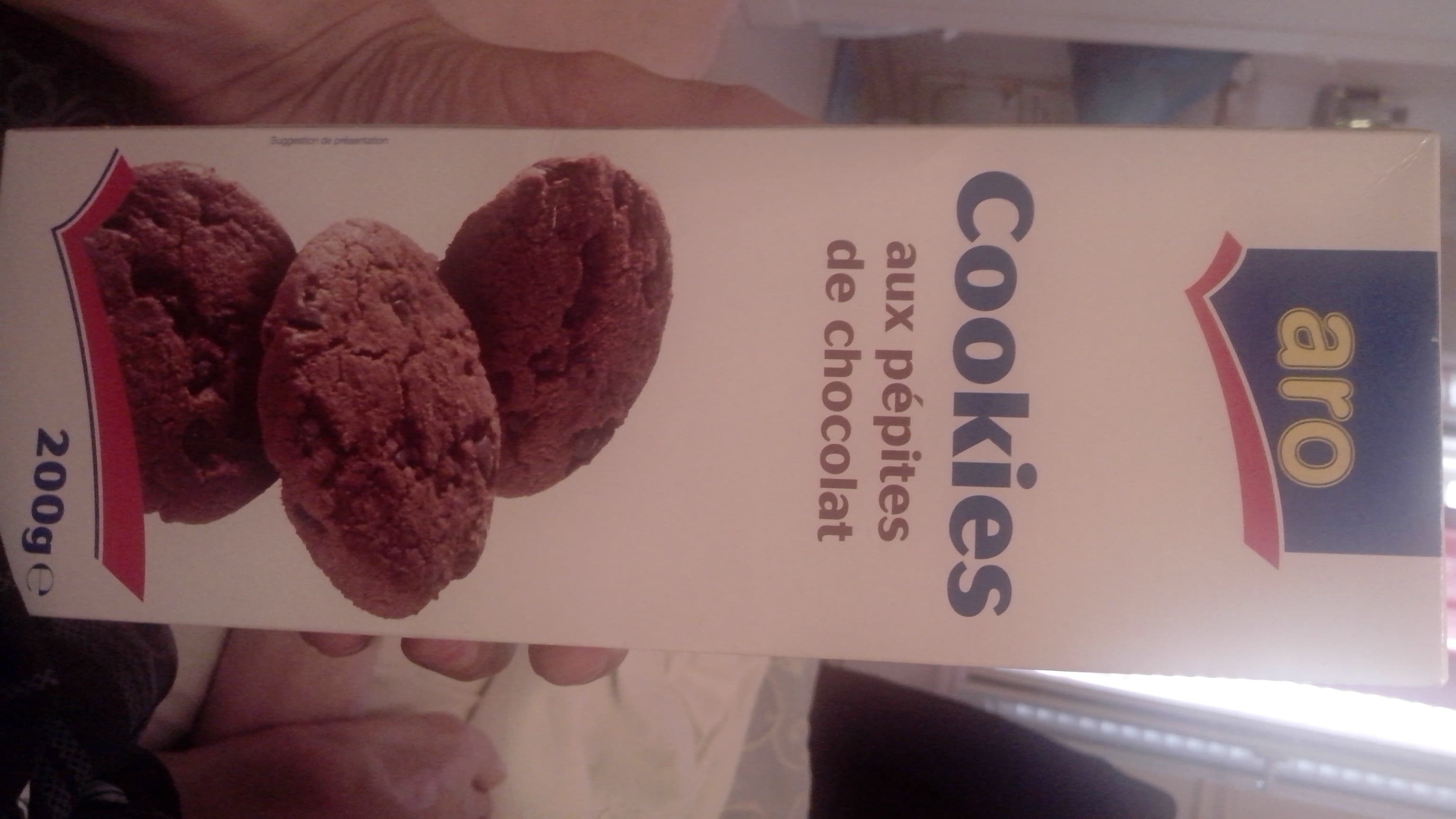 ARO Cookies aux pépites de chocolat packshot