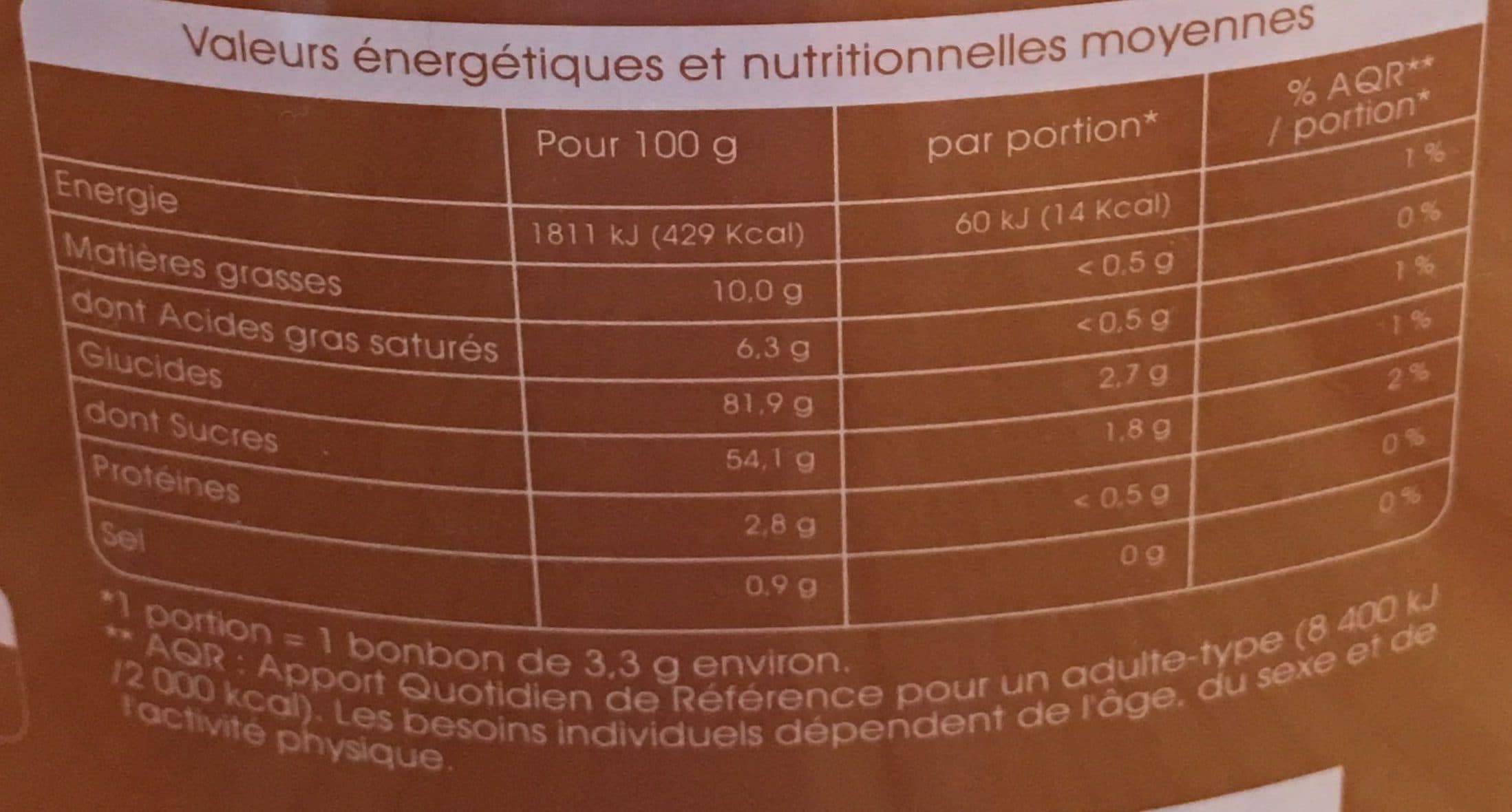 Gilbert Bonbons d accueil caramel mou packshot