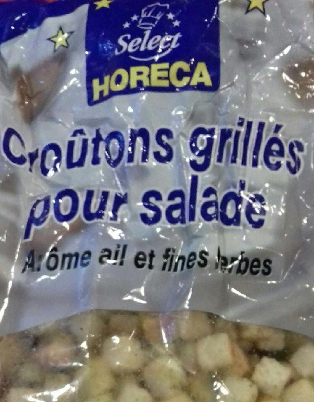 Horeca Croûtons grillés pour salade packshot
