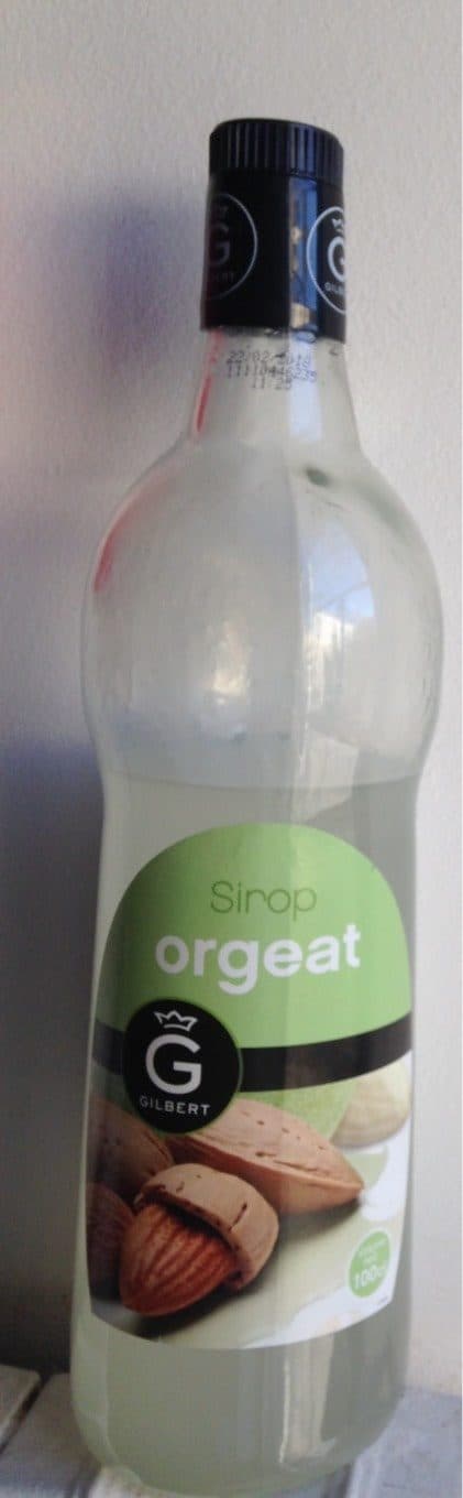 Gilbert Sirop Orgeat packshot