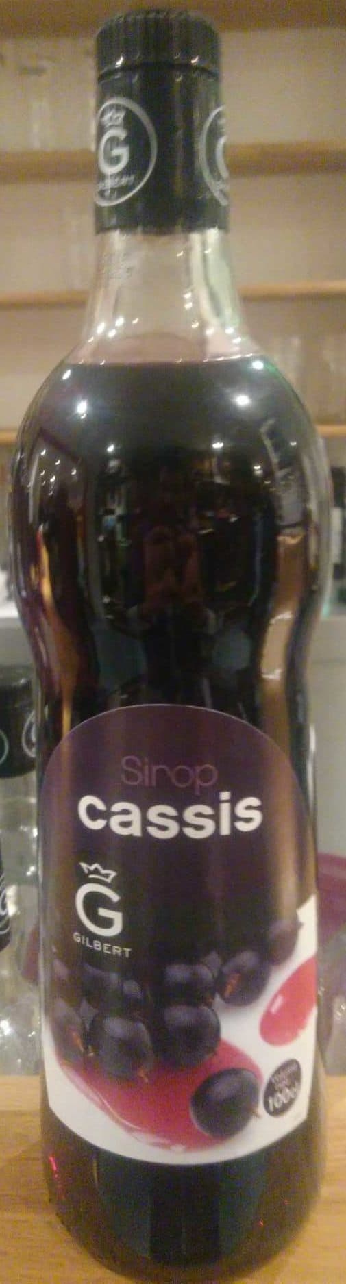 Gilbert Sirop cassis packshot
