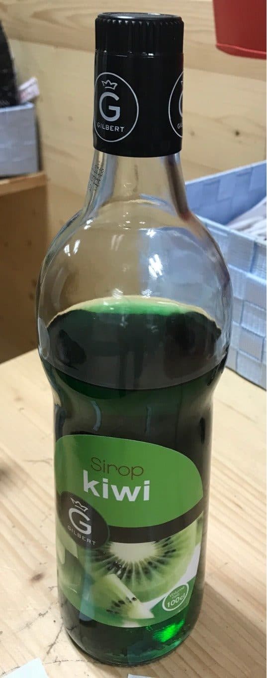 Gilbert Sirop Kiwi packshot