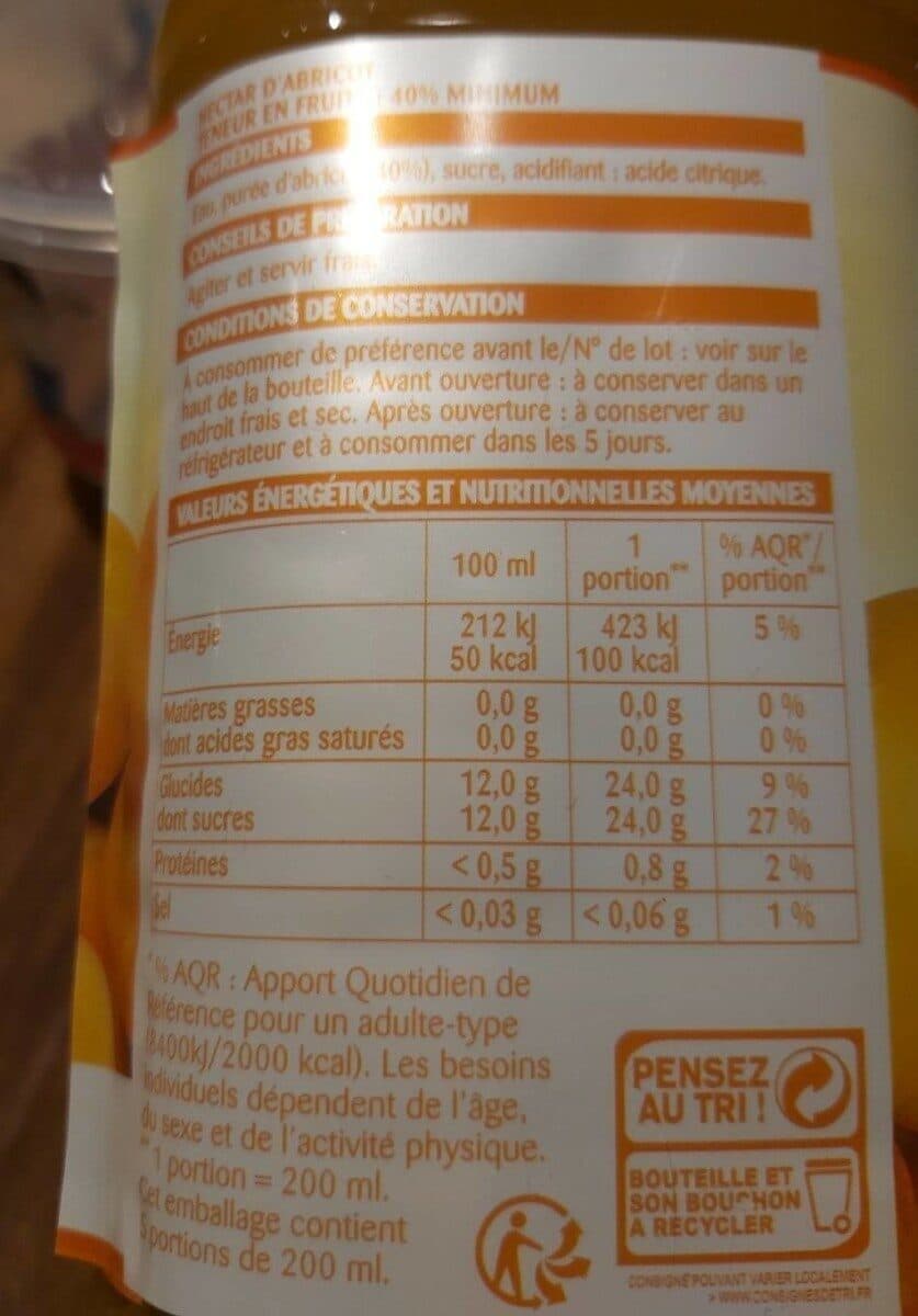 Rochambeau Nectar d’abricot packshot