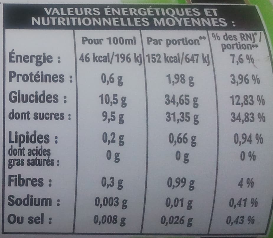 Rochambeau Jus de pomme packshot