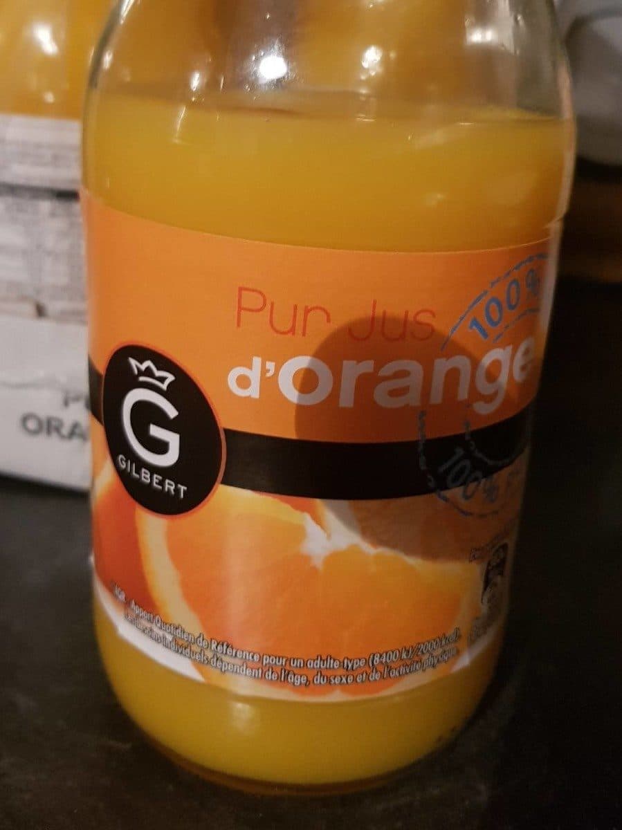 Gilbert Jus d'Orange packshot