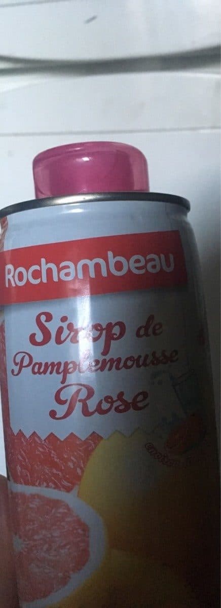 Rochambeau Sirop de pamplemousse rose packshot