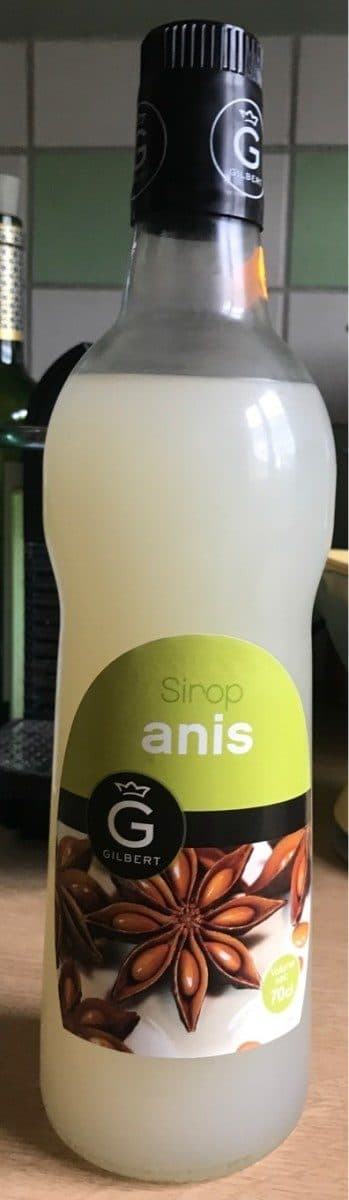 Gilbert Sirop D'anis Gilbert packshot