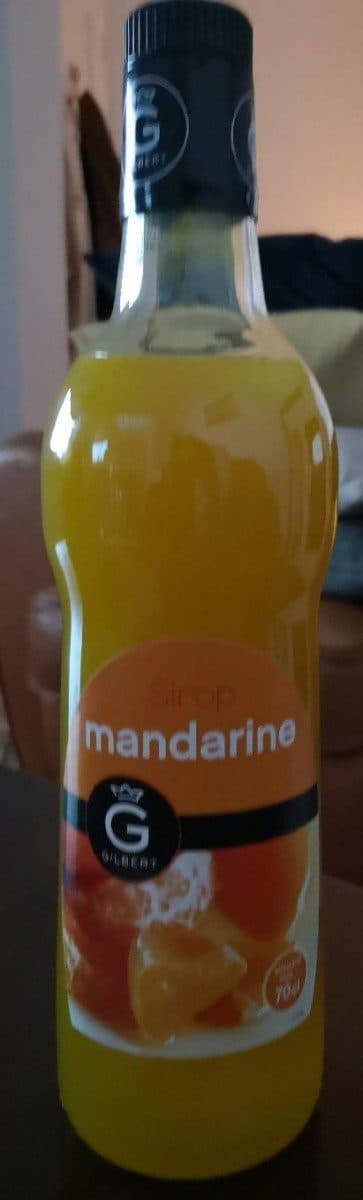 Gilbert Sirop mandarine packshot