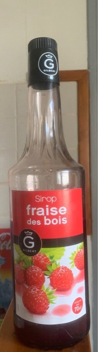 Gilbert Sirop Fraise des Bois packshot